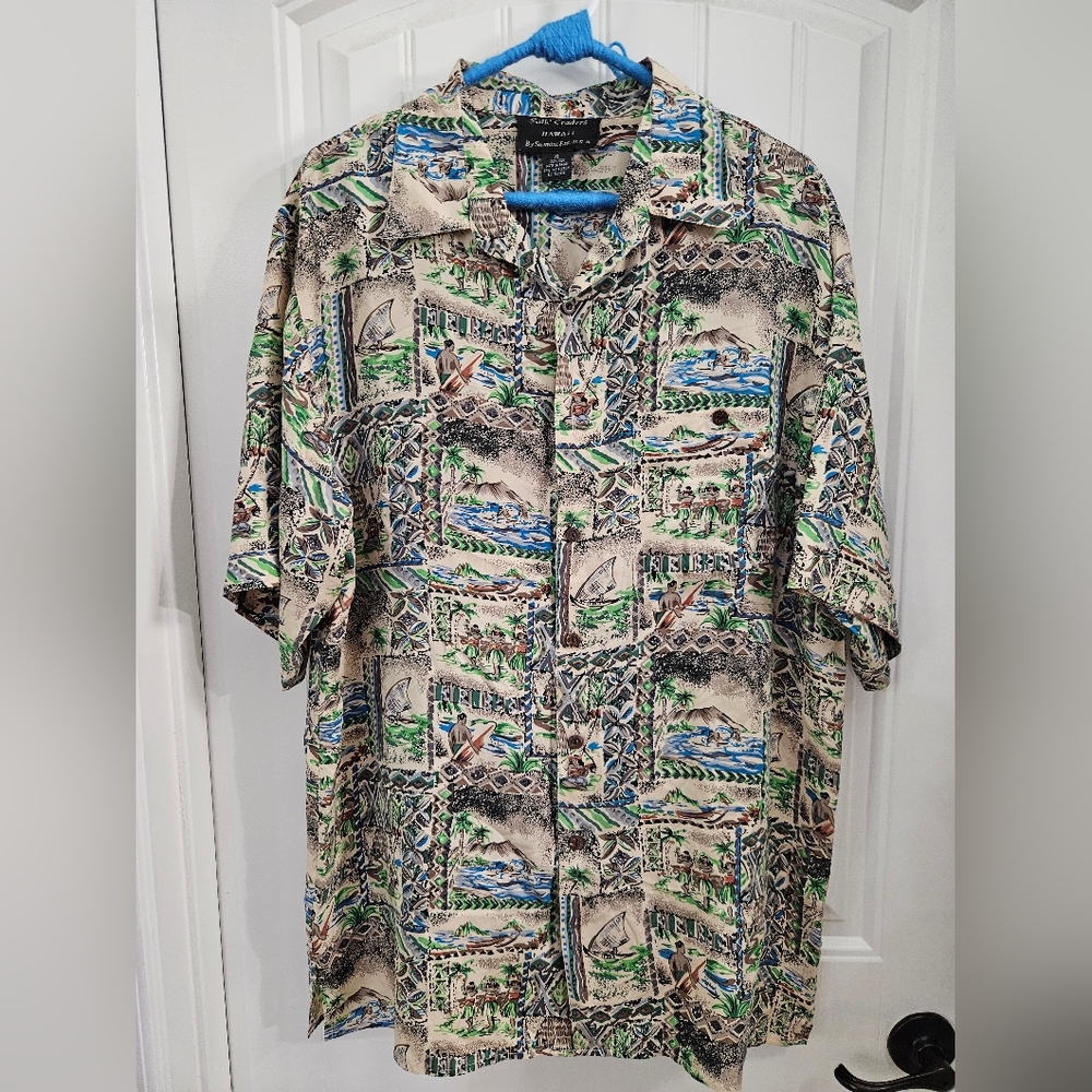 Silk Hawaiian Shirt - NWOT